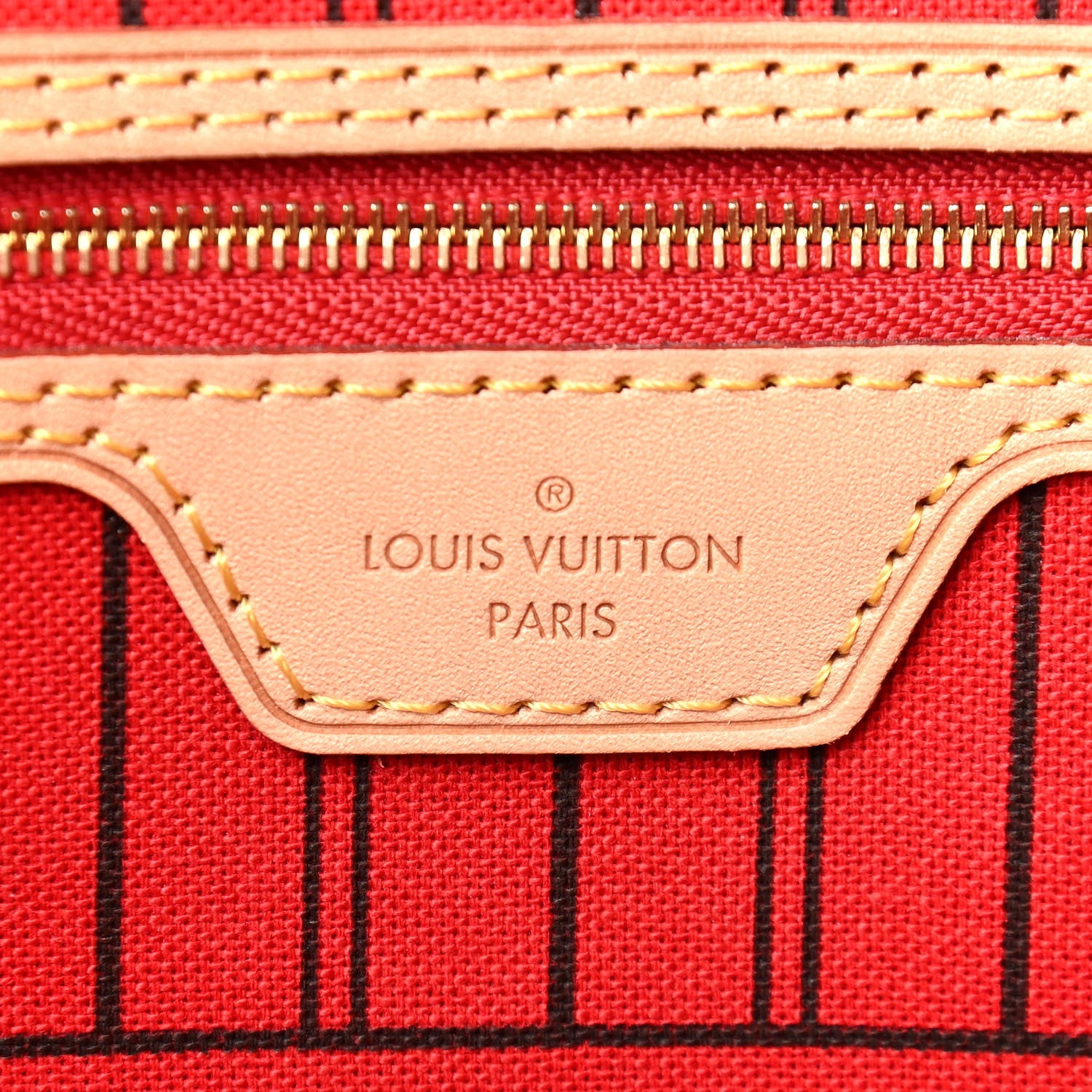 Louis Vuitton Monogram Neo Neverfull MM Cherry 6 of 9