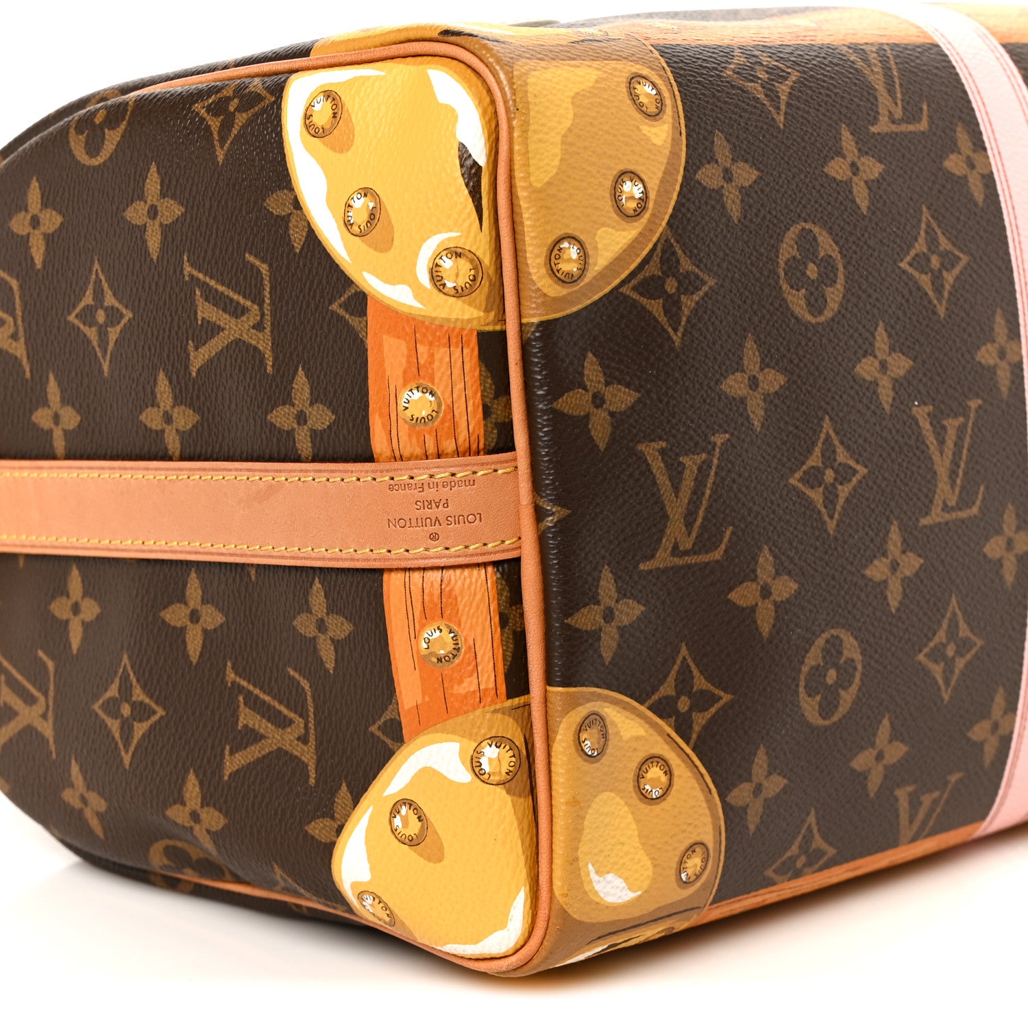 Louis Vuitton Monogram Summer Trunks Speedy Bandouliere 30 14 of 15