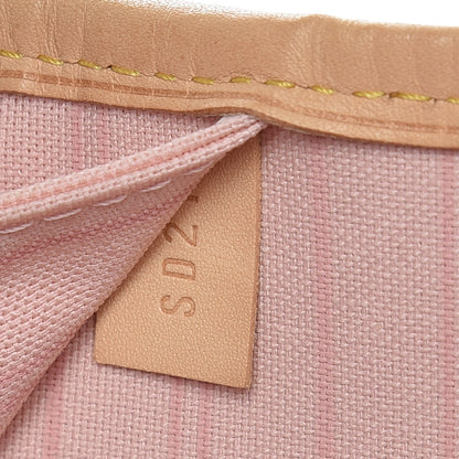 Louis Vuitton Damier Azur Neo Neverfull MM Rose Ballerine 10 of 10