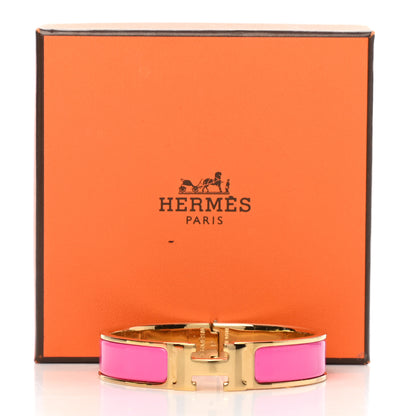Hermes Enamel Narrow Clic Clac H Bracelet PM 5 of 5