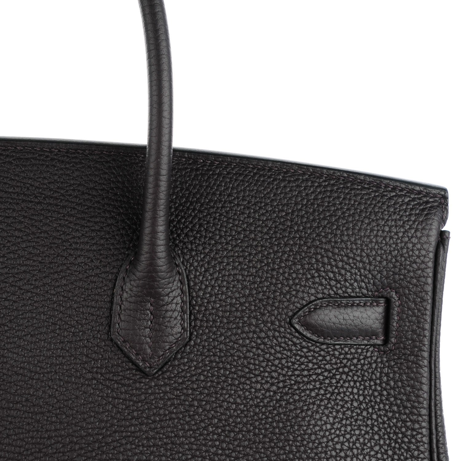 Hermes Taurillon Clemence Birkin 35 Graphite 19 of 21
