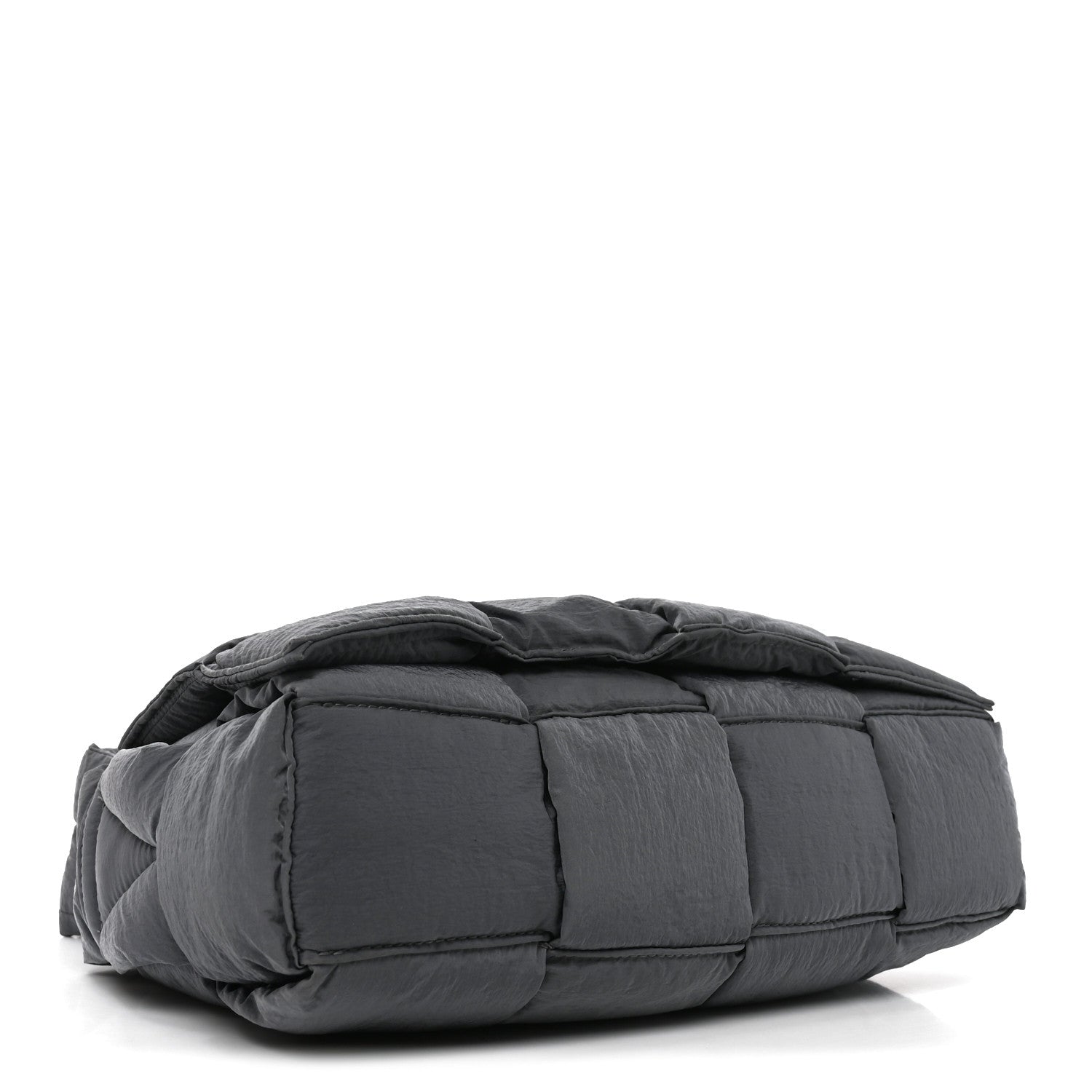 Bottega Veneta Nylon Intrecciato Padded Tech Cassette Bag Thunder 5 of 11