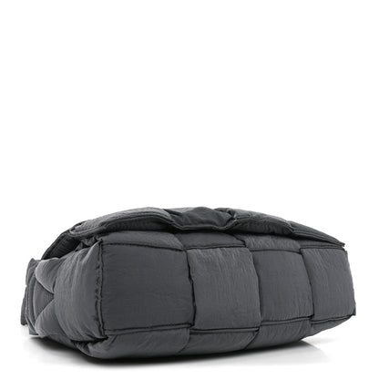 Bottega Veneta Nylon Intrecciato Padded Tech Cassette Bag Thunder 5 of 11
