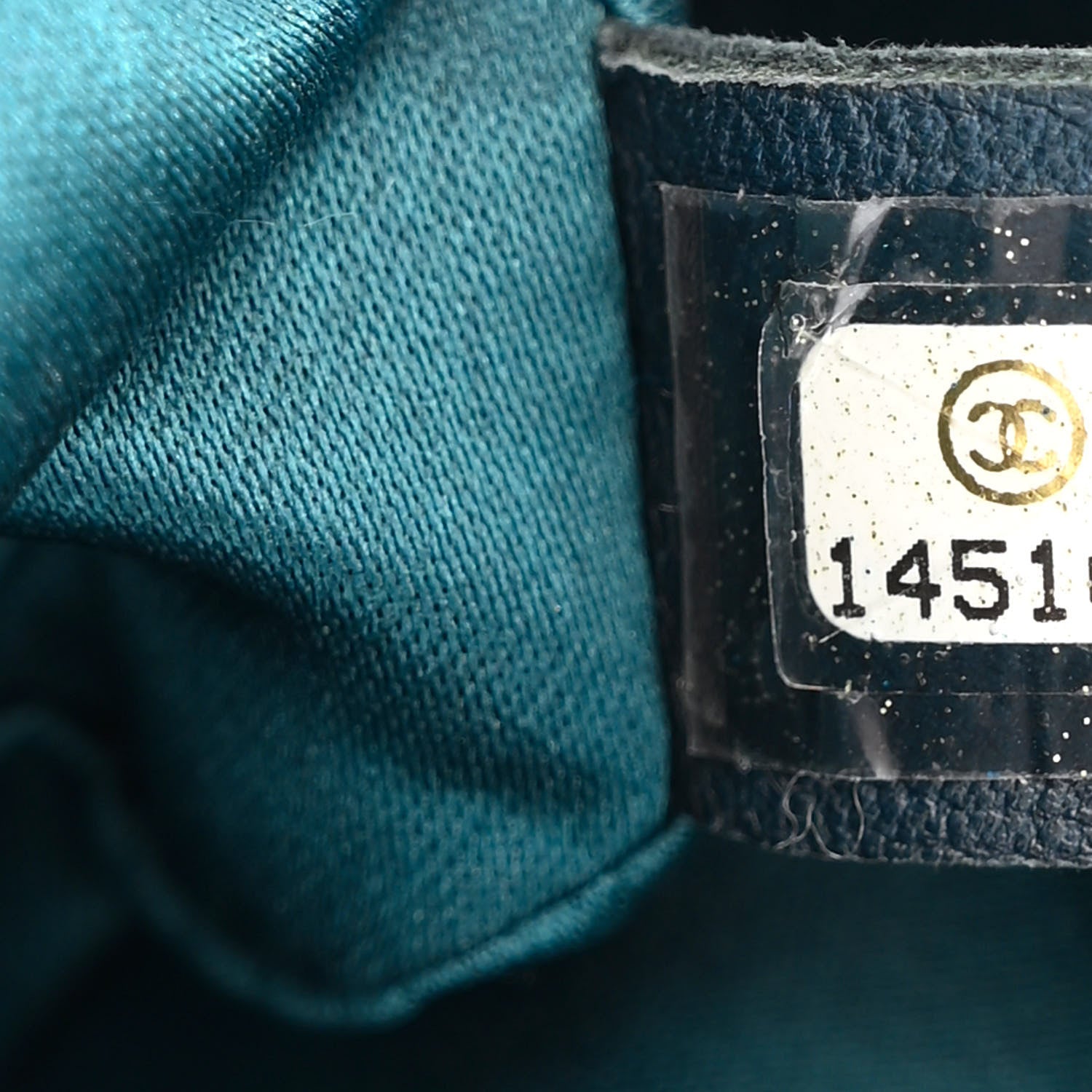 Chanel Patent Brilliant Mini Flap WOC Bag Blue 9 of 13