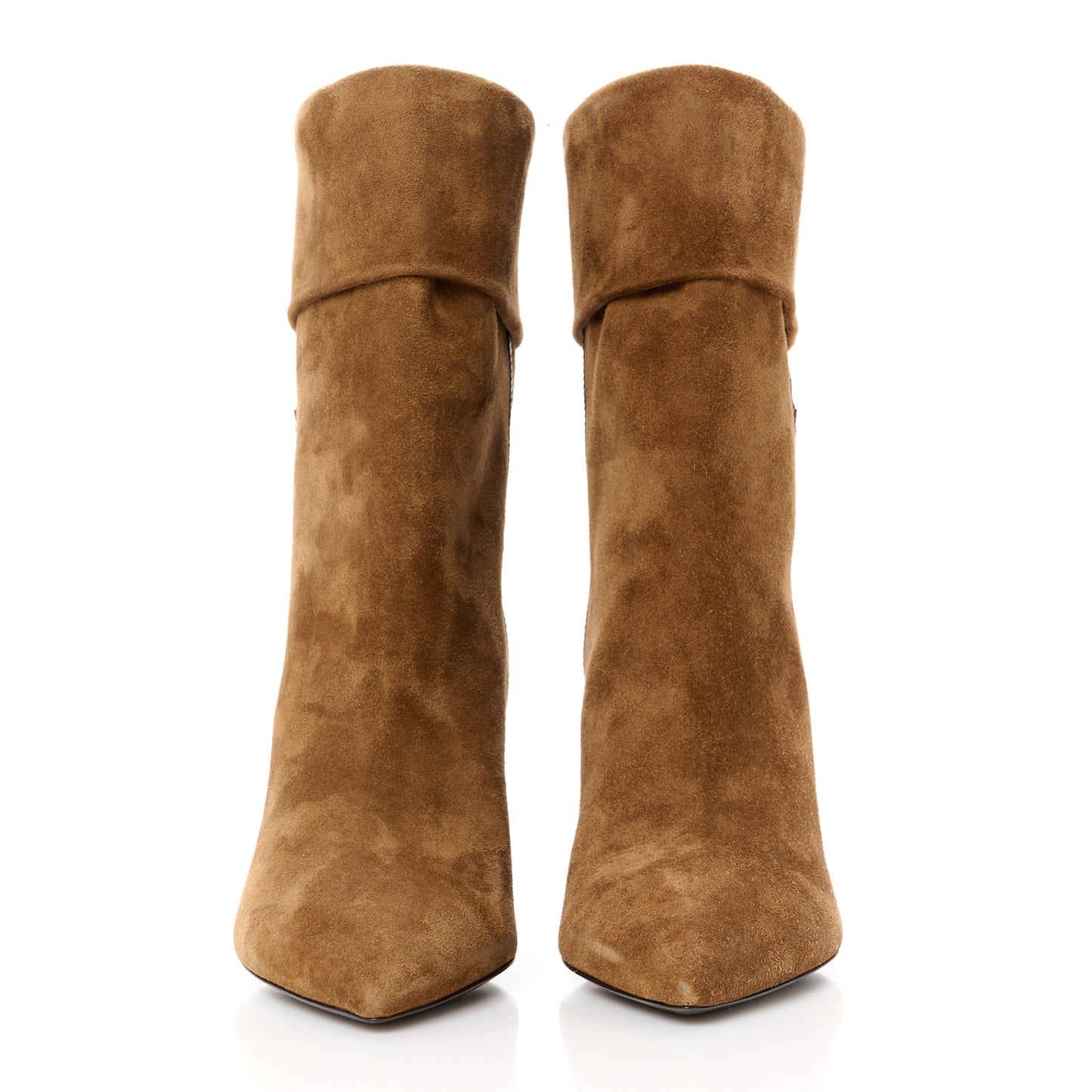 Suede Liz 85 Wedge Booties 36 Dark Land