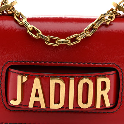 Christian Dior Calfskin Mini J'Adior Chain Flap Bag Spicy Red 7 of 11