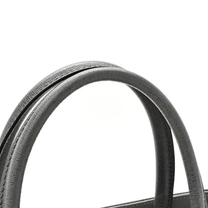 Fendi Vitello Elite Petite 2Jours Tote Grigio Grigio Chiaro 11 of 16