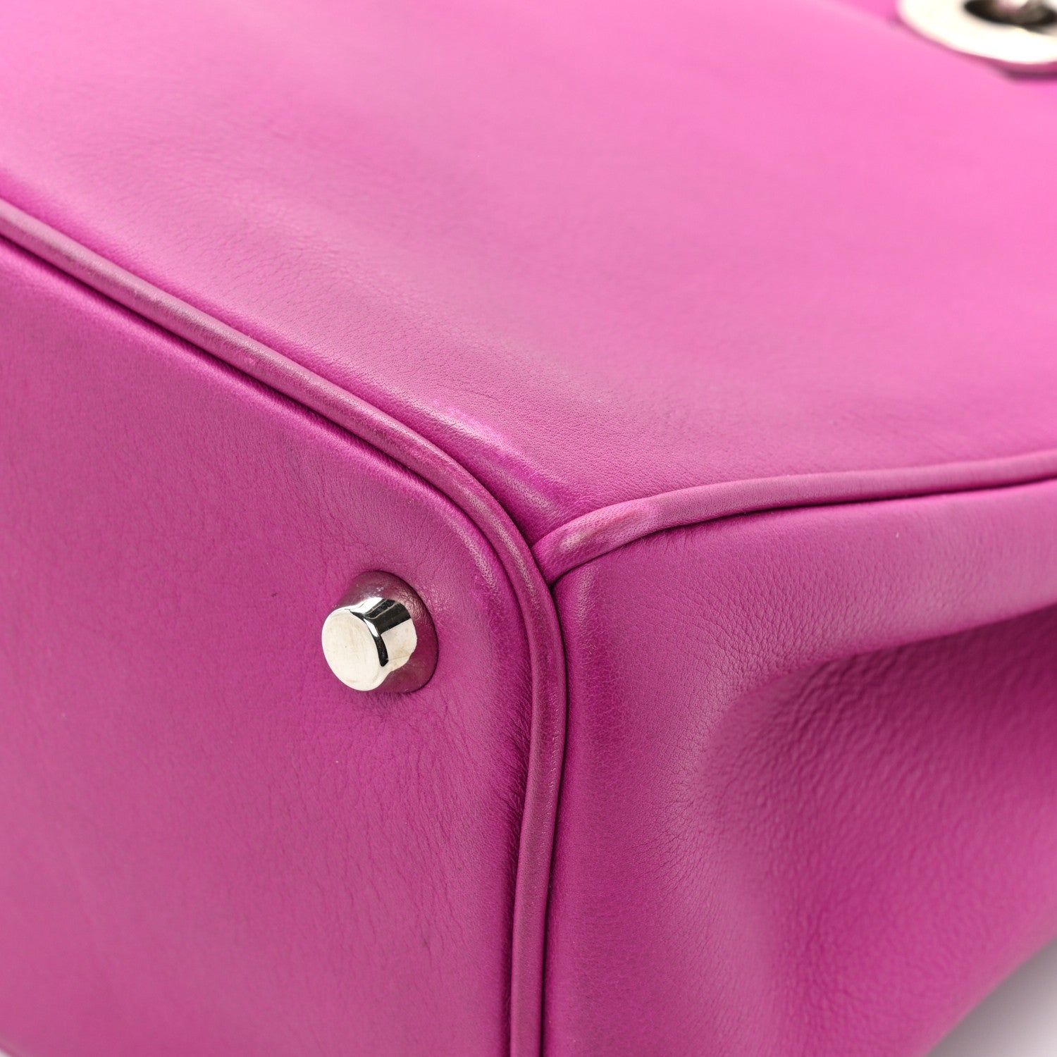 Christian Dior Calfskin Medium Diorissimo Bag Rose Sorbet 19 of 22