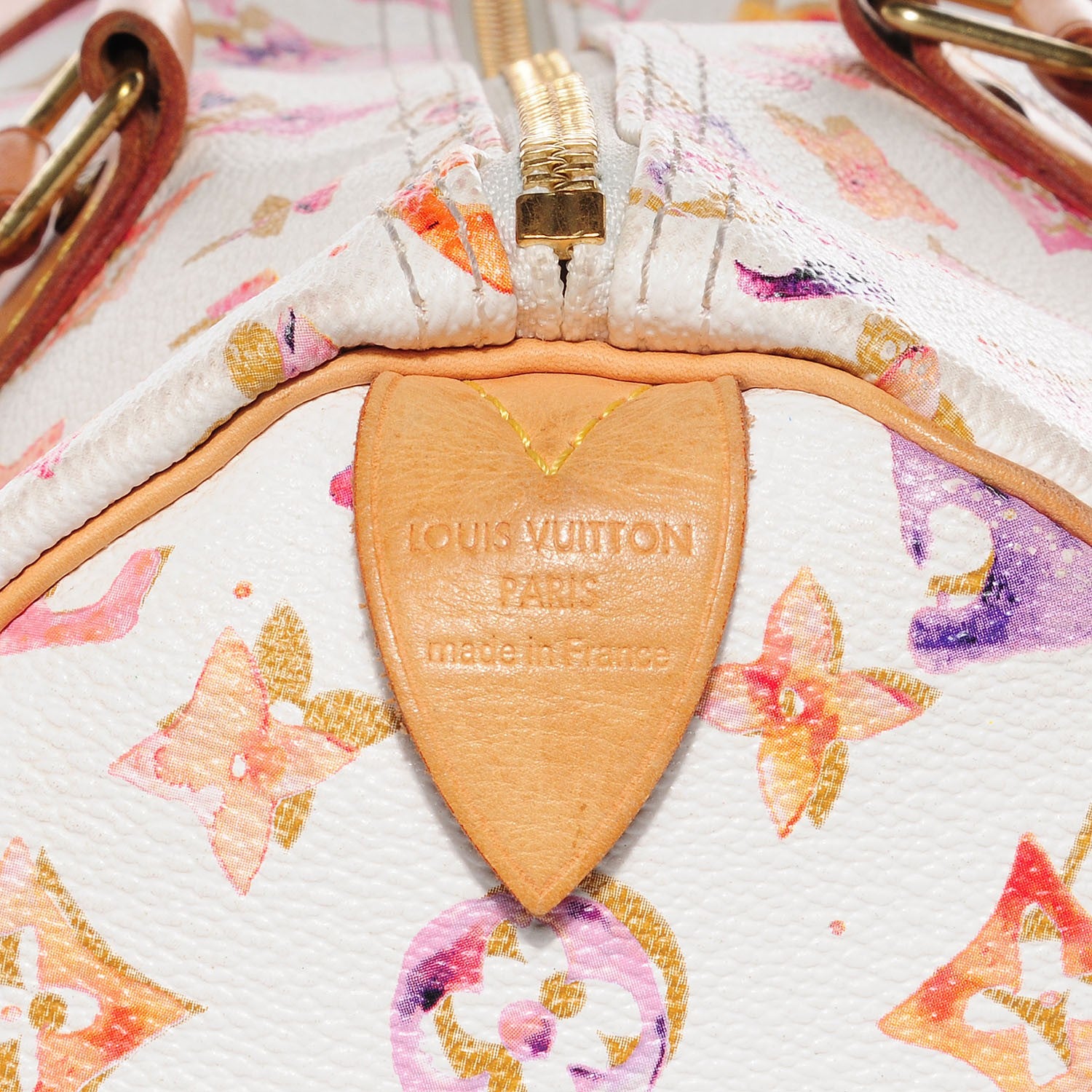 Louis Vuitton Watercolor Aquarelle Speedy 35 White 5 of 7