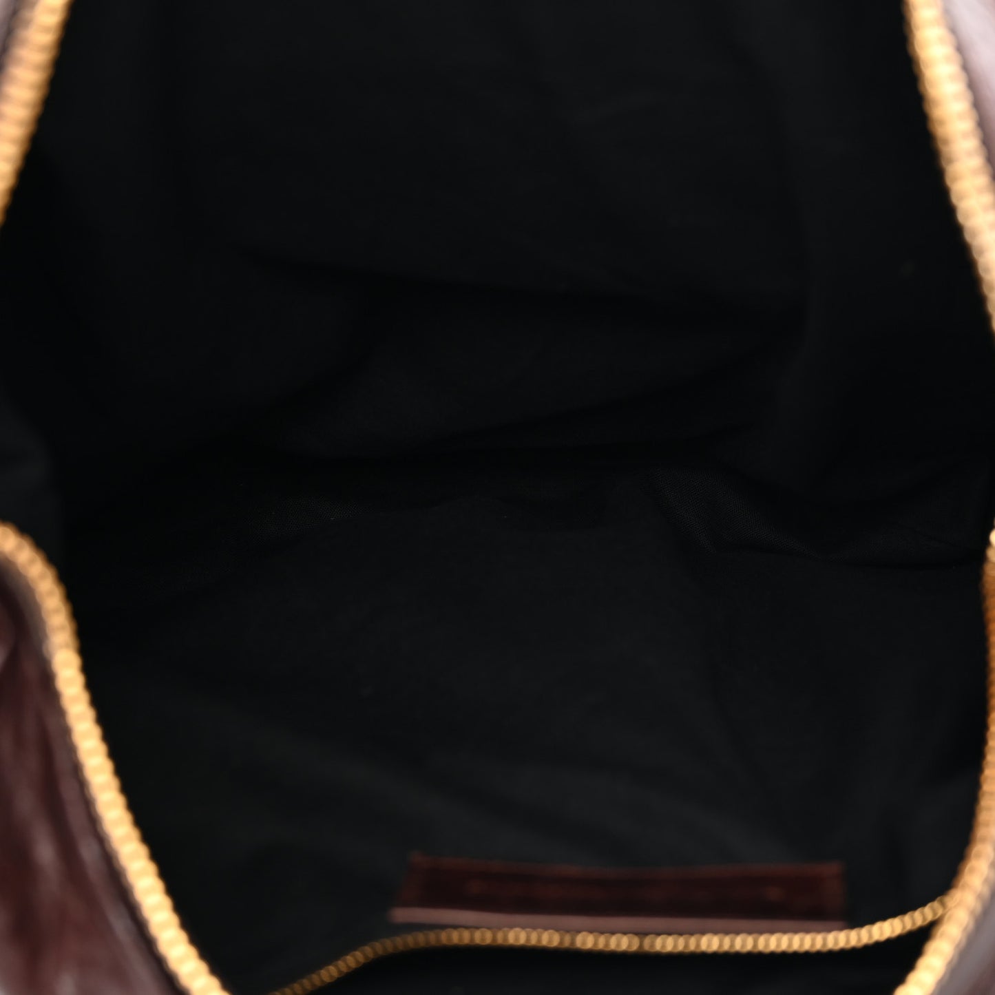 Chevre Giant 21 Gold Hardware Hobo Mogano