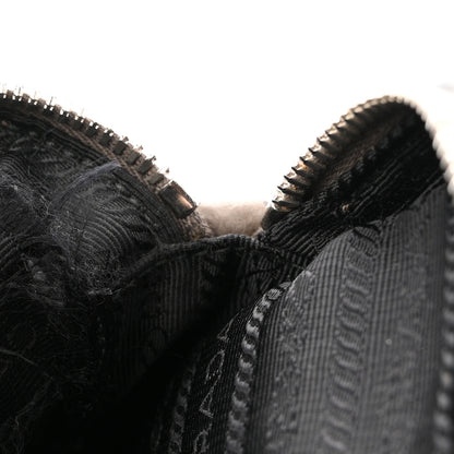 Prada Vitello Daino Soft Medium Double Zip Shoulder Bag Argilla 15 of 17