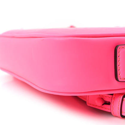 Gucci Rubber Effect Monogram GG Crossbody Bag Fluorescent Fuchsia 10 of 10