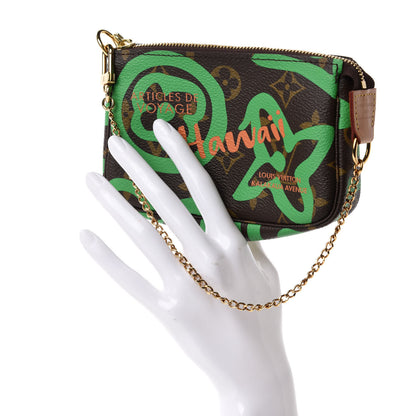 Louis Vuitton Monogram Tahitienne Hawaii Mini Pochette Accessories 2 of 8