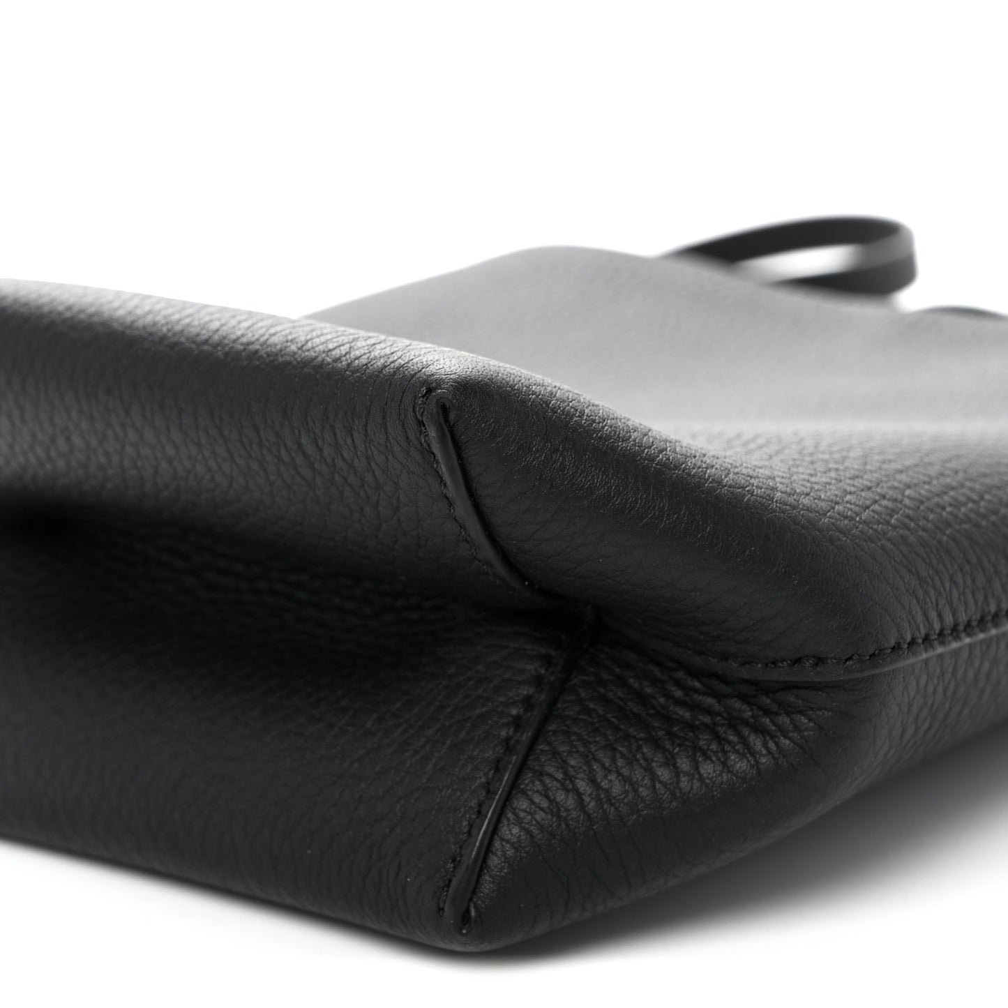Grained Calfskin Small N/S Park Crossbody Black