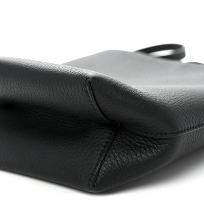 The Row Grained Calfskin Small N/S Park Crossbody Black 9 of 10
