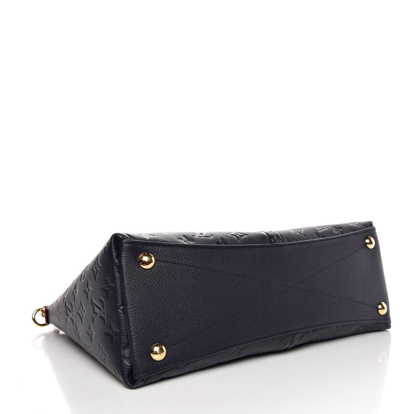 Empreinte V Tote MM Marine Rouge