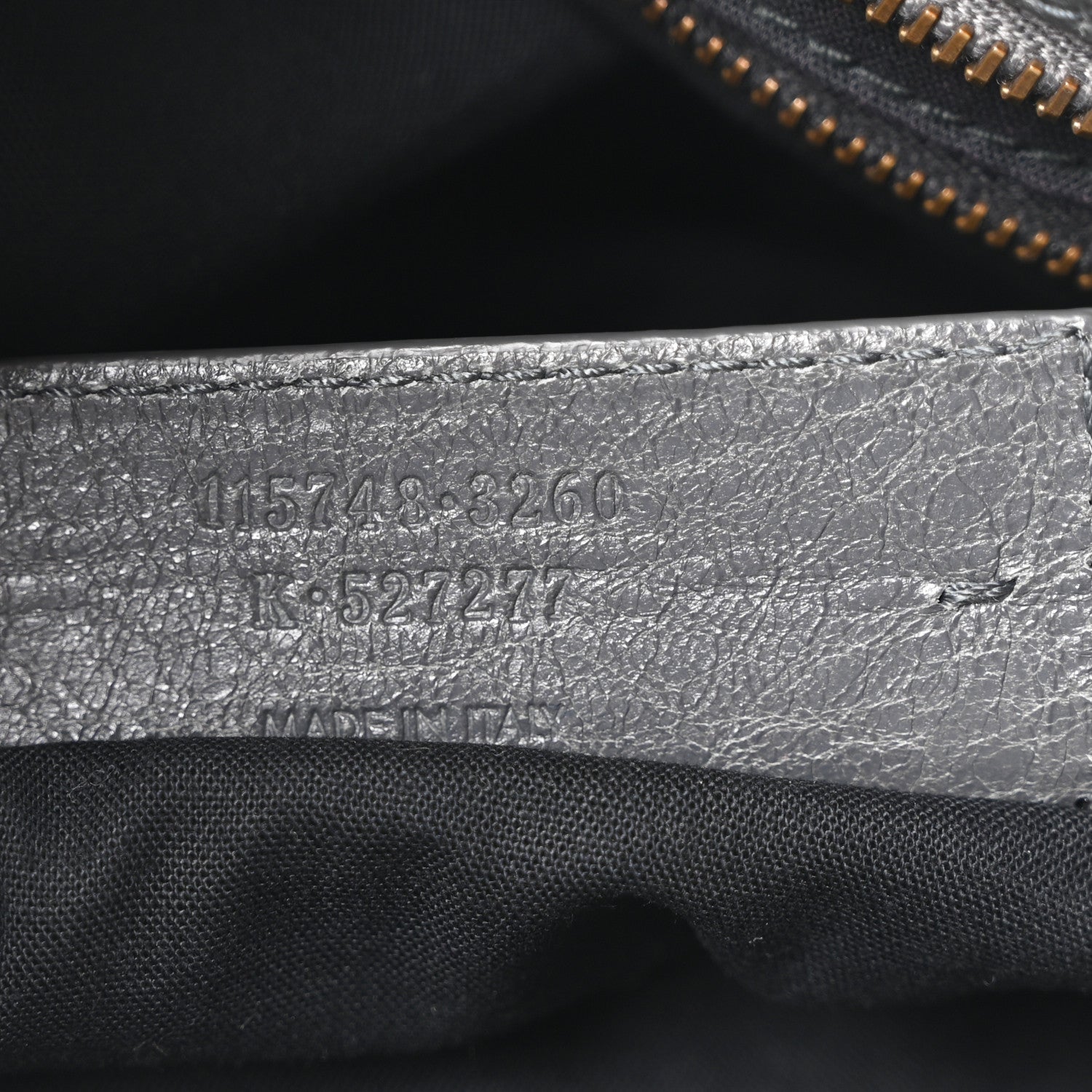 Balenciaga Agneau Classic Hardware City Gris Tarmac 8 of 11