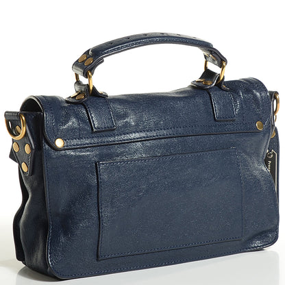 Proenza Schouler Lambskin Tiny PS1 Satchel Midnight 4 of 13