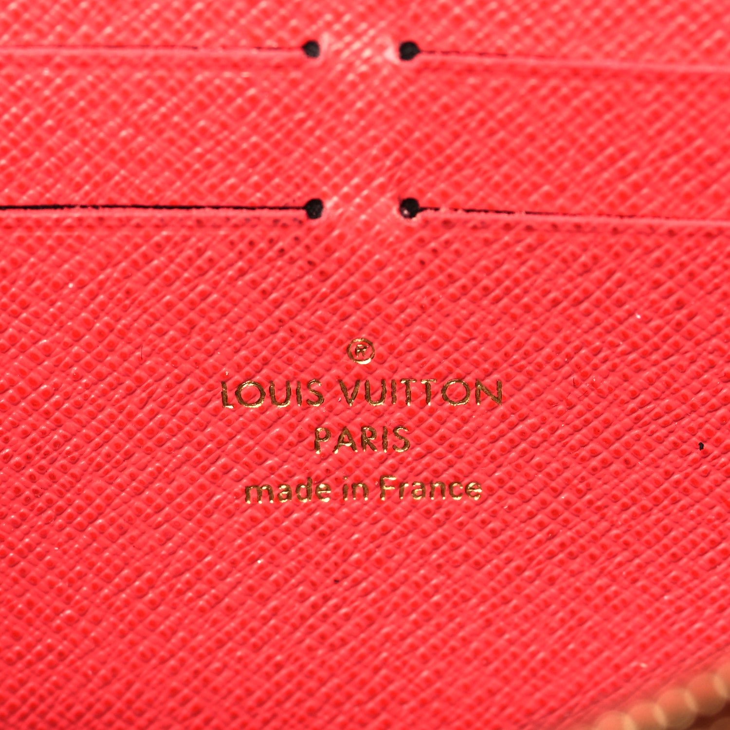 Louis Vuitton Monogram Retiro Zippy Wallet Cherry 6 of 11