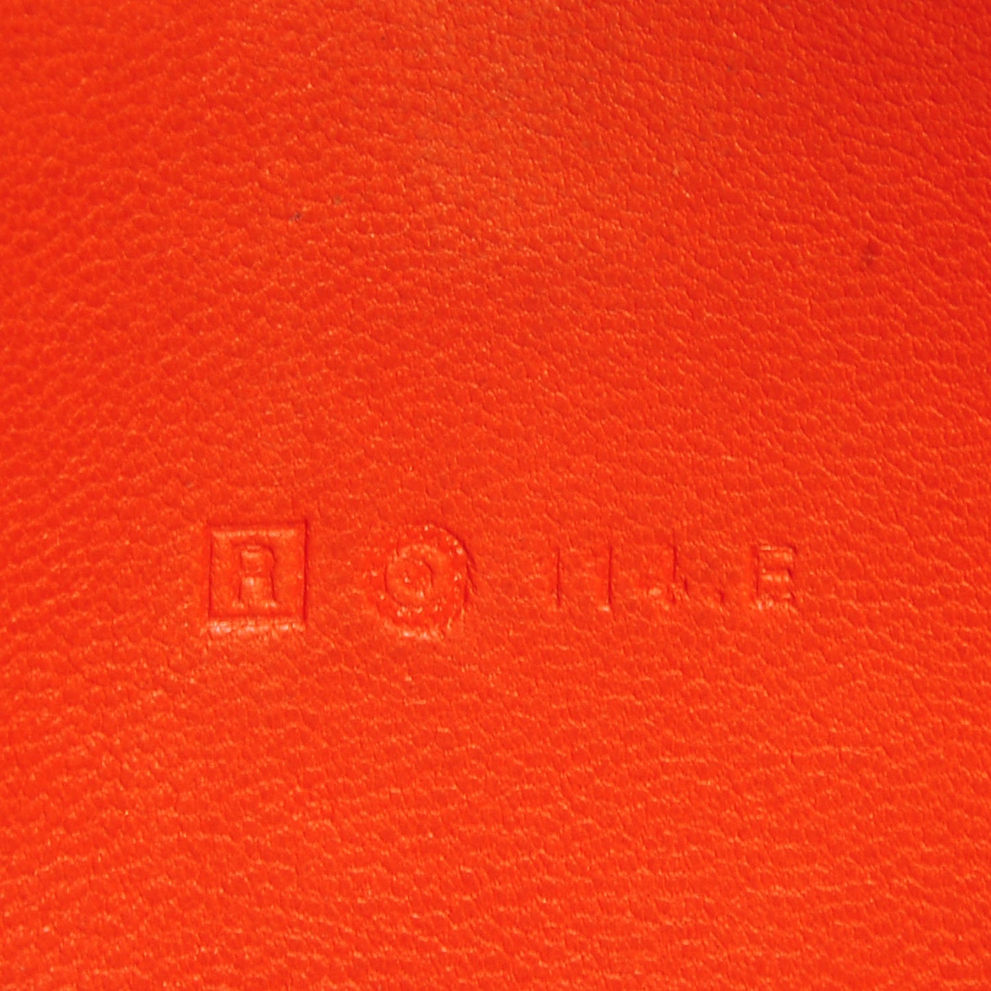 Veau Evercolor Dogon Recto Verso Wallet Orange