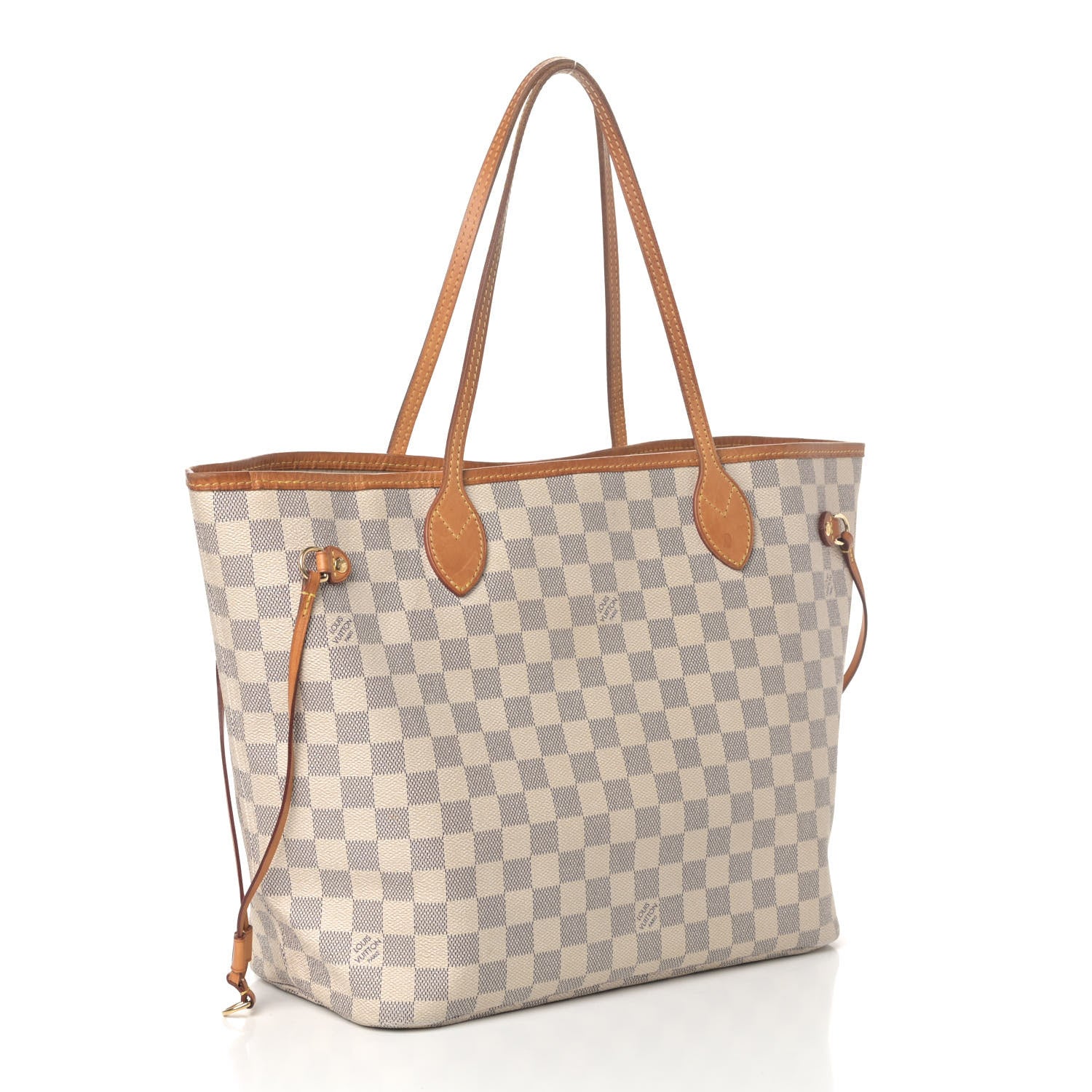 Louis Vuitton Damier Azur Neverfull MM 2 of 4