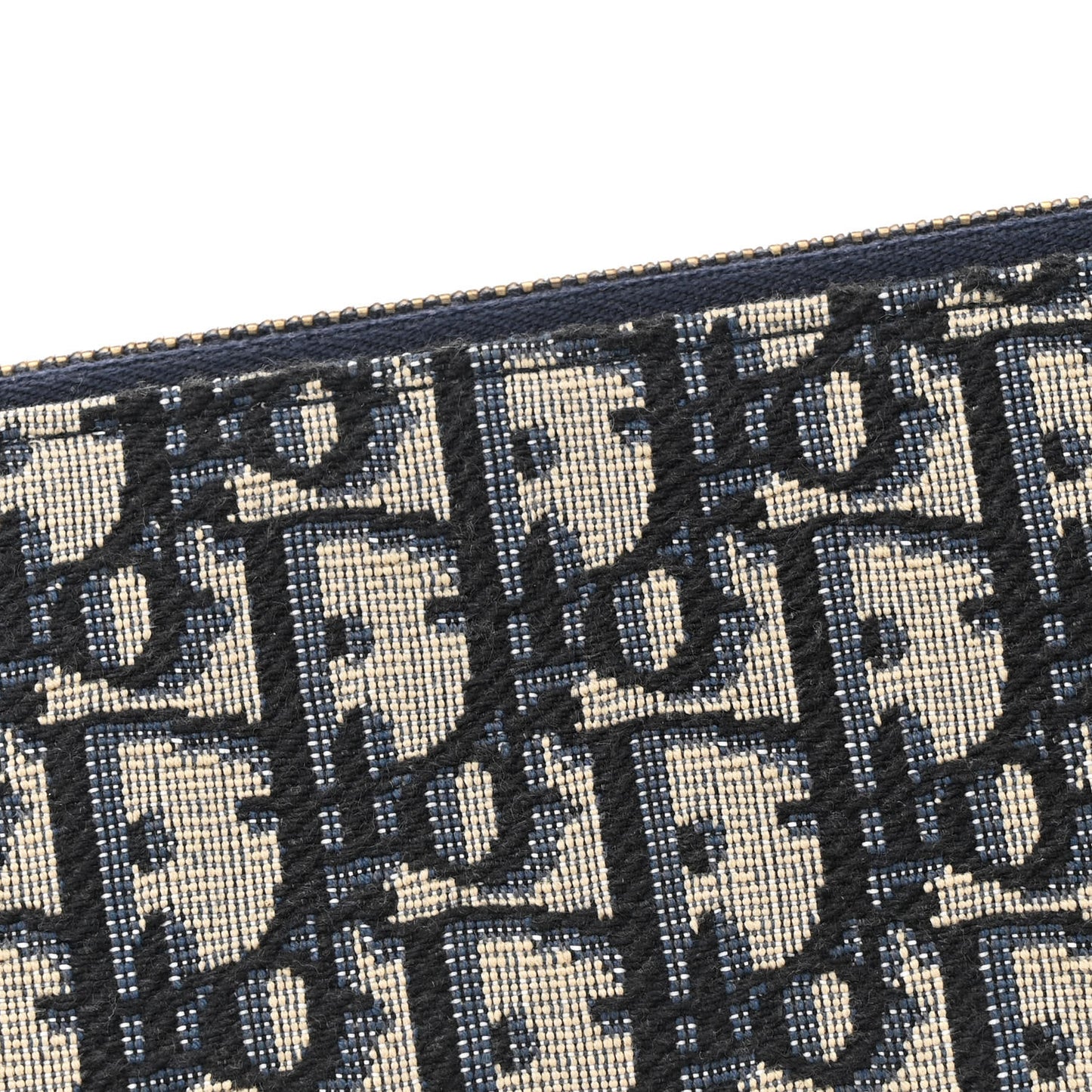 Oblique Saddle Rodeo Pouch Navy Blue