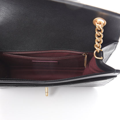 Chanel Goatskin Stitched Flap Bag Black 4 of 9