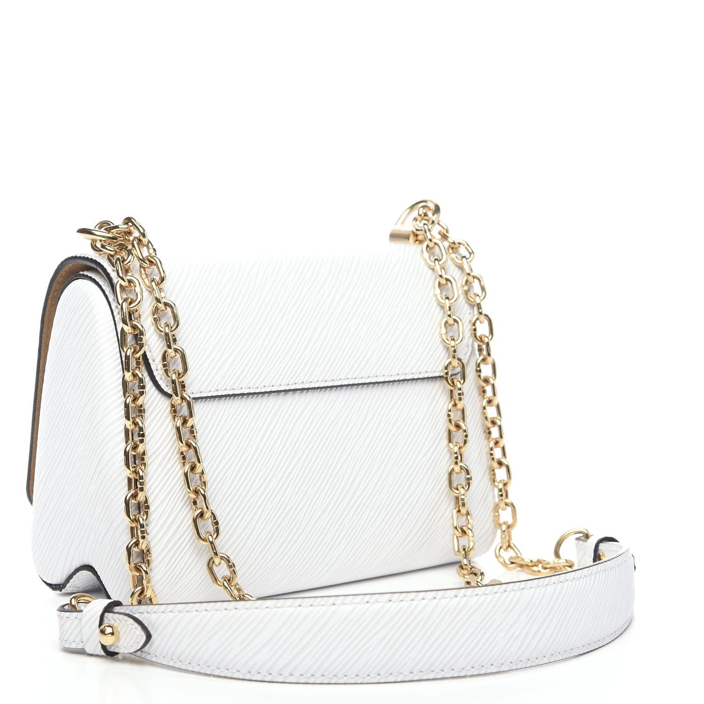 Epi Twist Shoulder Bag PM White
