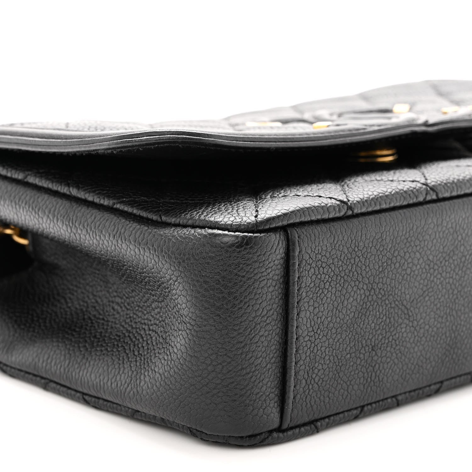 Chanel Caviar Quilted Small CC Filigree Flap Black 8 of 9