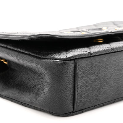 Chanel Caviar Quilted Small CC Filigree Flap Black 8 of 9