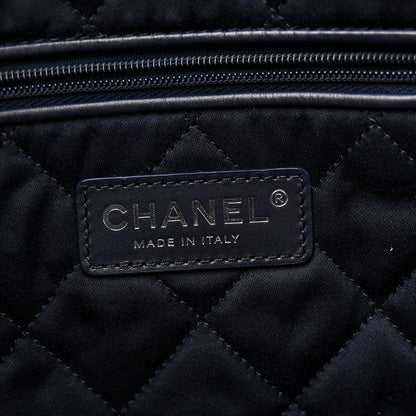 Chanel Shiny Calfskin Quilted Small Chanel 22 Navy 6 of 10