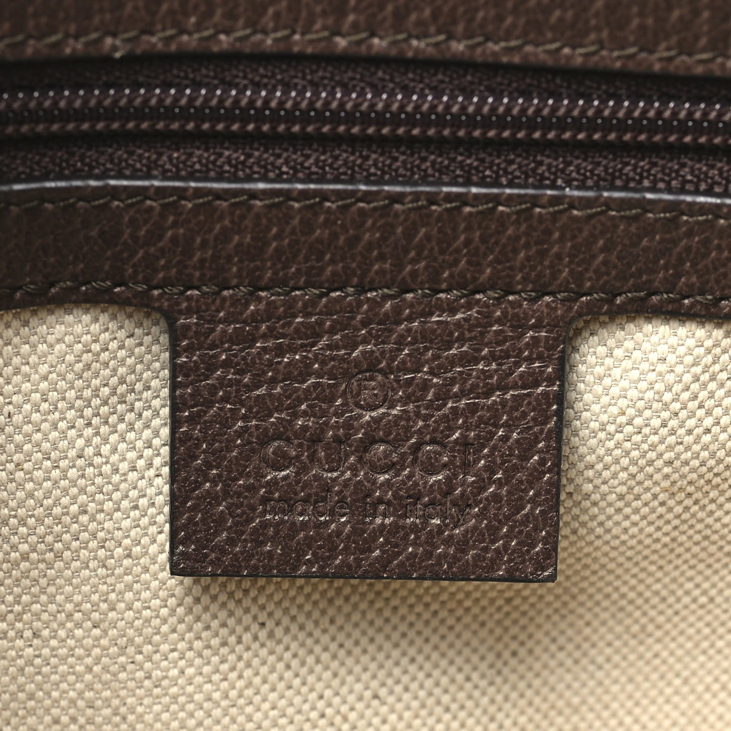 GG Supreme Monogram Web Ophidia GG Toiletry Case Beige New Acero