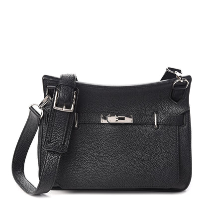 Hermes Taurillon Clemence Jypsiere 28 Black 1 of 11