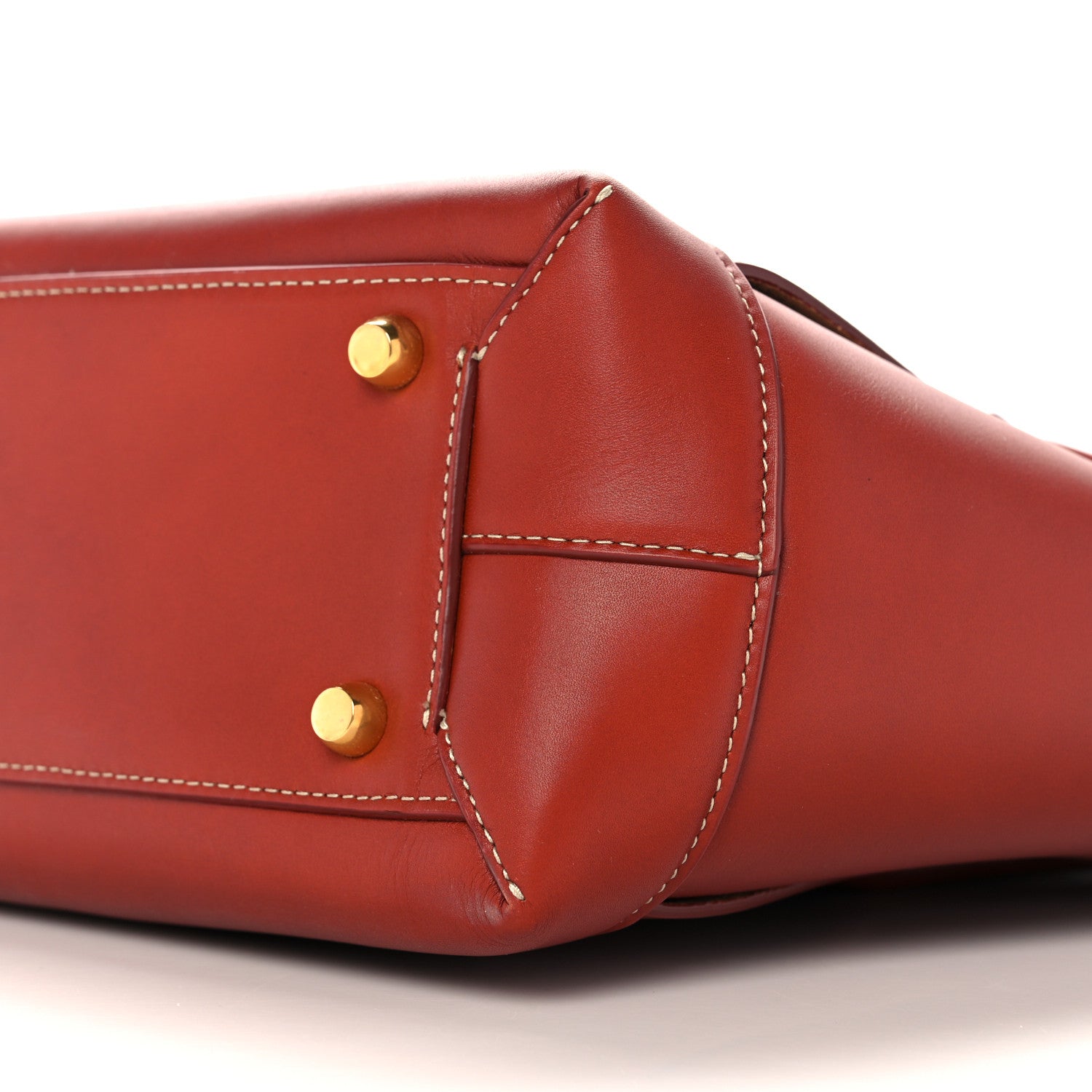 Bottega Veneta French Calfskin Maxi Intrecciato Medium Arco Red 7 of 7