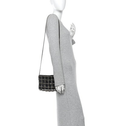 Chanel Lambskin Chain Frame Shoulder Bag Black 2 of 10