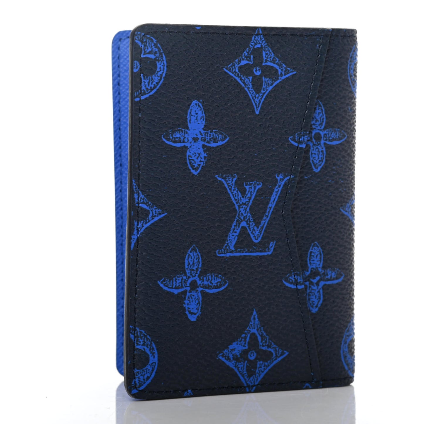 Vintage Monogram Everyday LV Pocket Organizer Blue