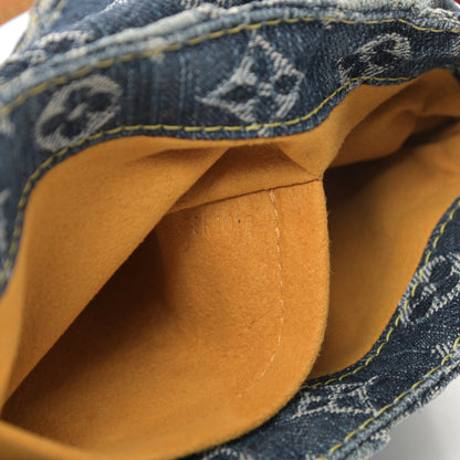 Louis Vuitton Monogram Denim Mini Pleaty Blue 7 of 11