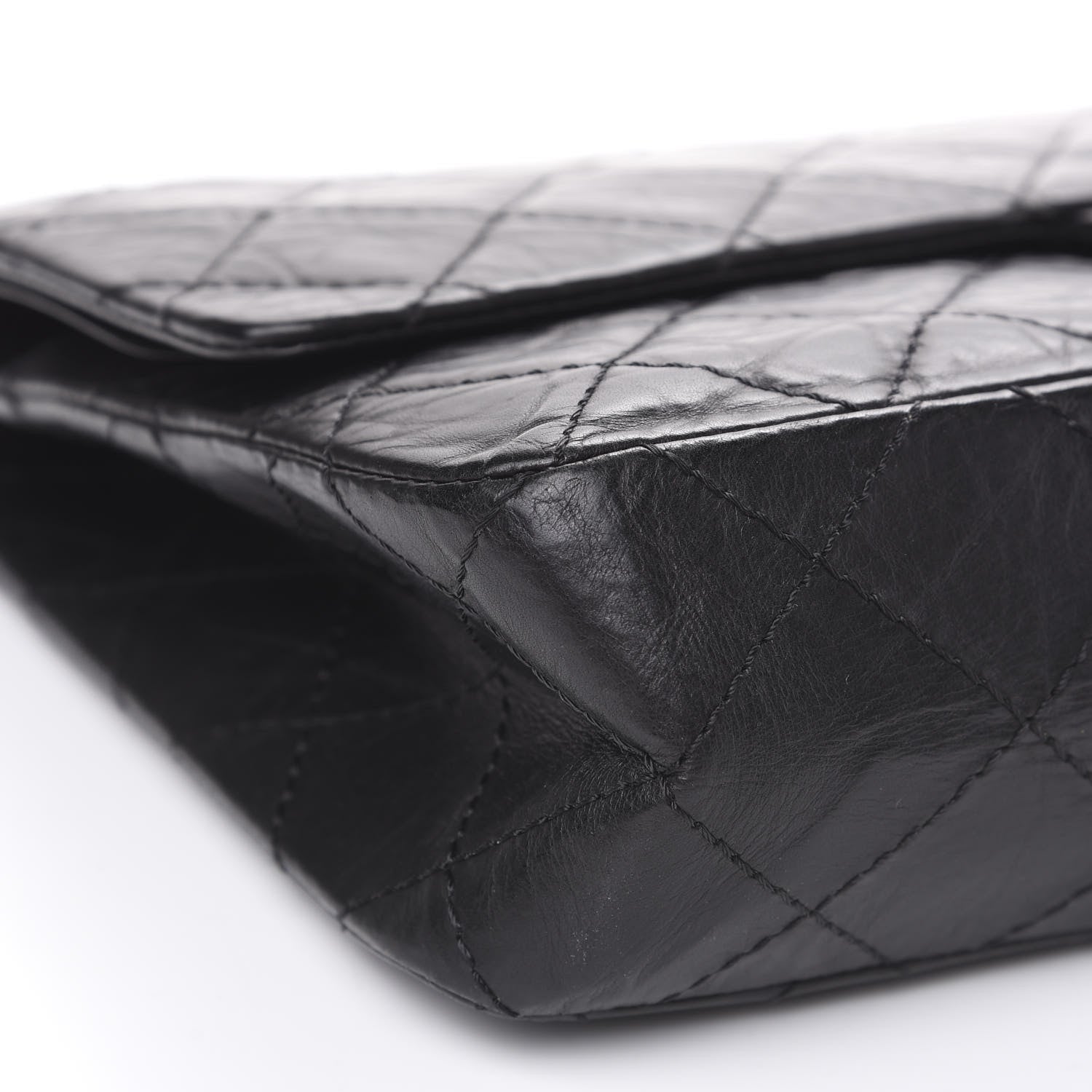 Chanel Aged Calfskin Quilted 2.55 Reissue 227 Flap Black 6 of 12