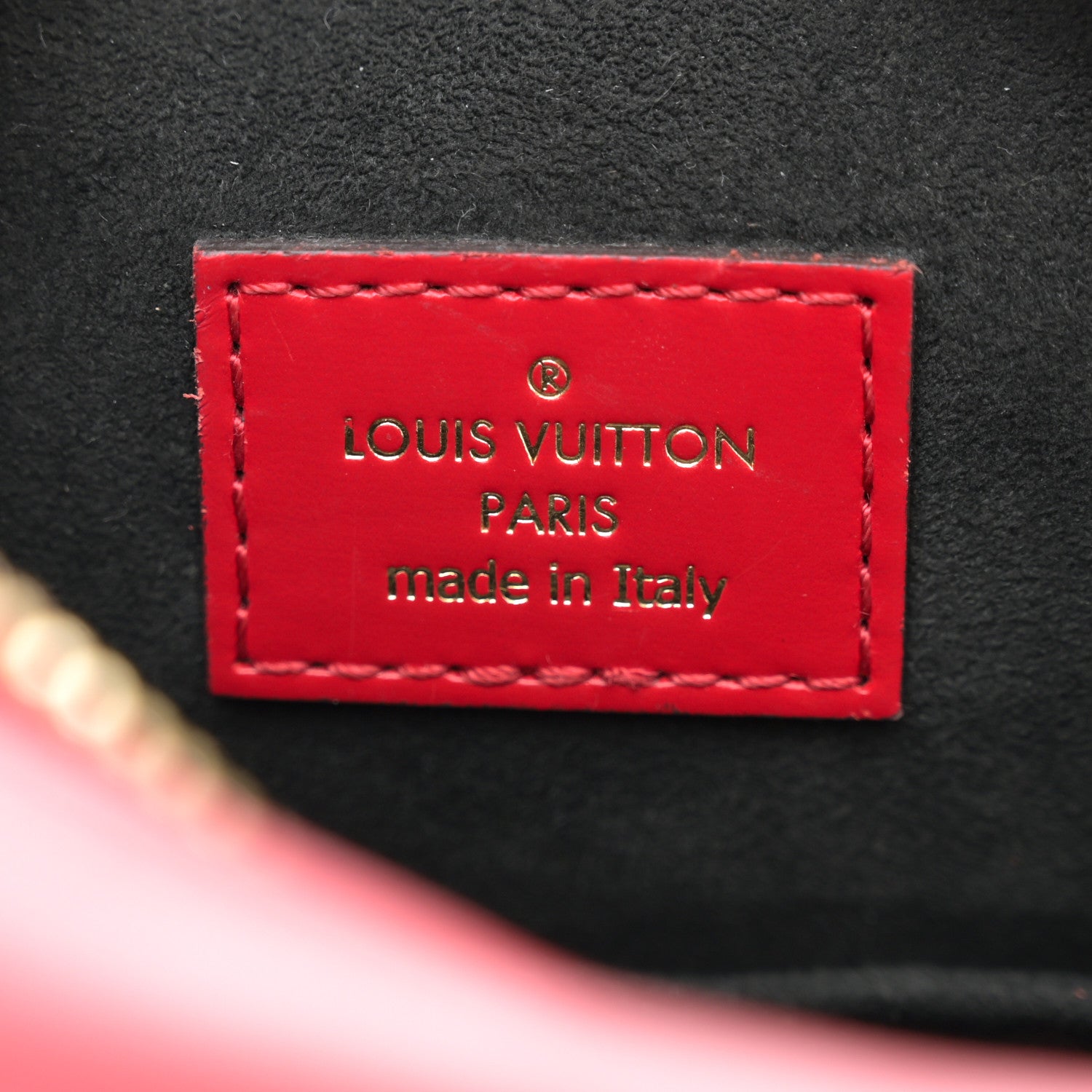 Louis Vuitton Vernis Boite Chapeau Souple Rouge 5 of 11