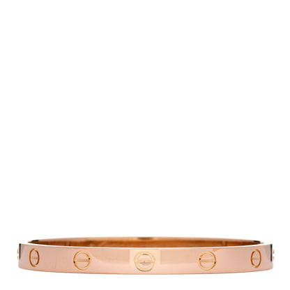 Cartier 18K Pink Gold LOVE Bracelet 17 1 of 6