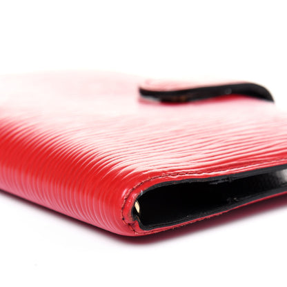 Louis Vuitton Epi Small Ring Agenda Cover Castillan Red 14 of 23