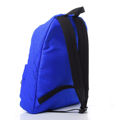 Balenciaga Canvas Logo Matelasse Explorer Backpack Bleu Cobalt 2 of 9