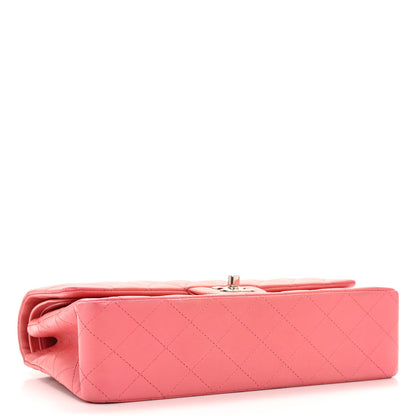 Chanel Lambskin Quilted Medium Double Flap Pink 4 of 16