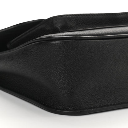 Louis Vuitton Grained Calfskin Lockme Chain Bag PM Black 9 of 13