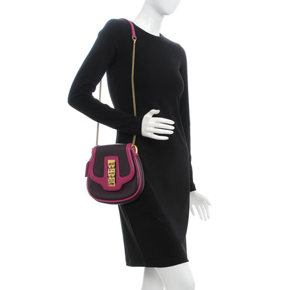 Louis Vuitton Cuir Art Deco Trapeze Prune Cyclamen 2 of 7