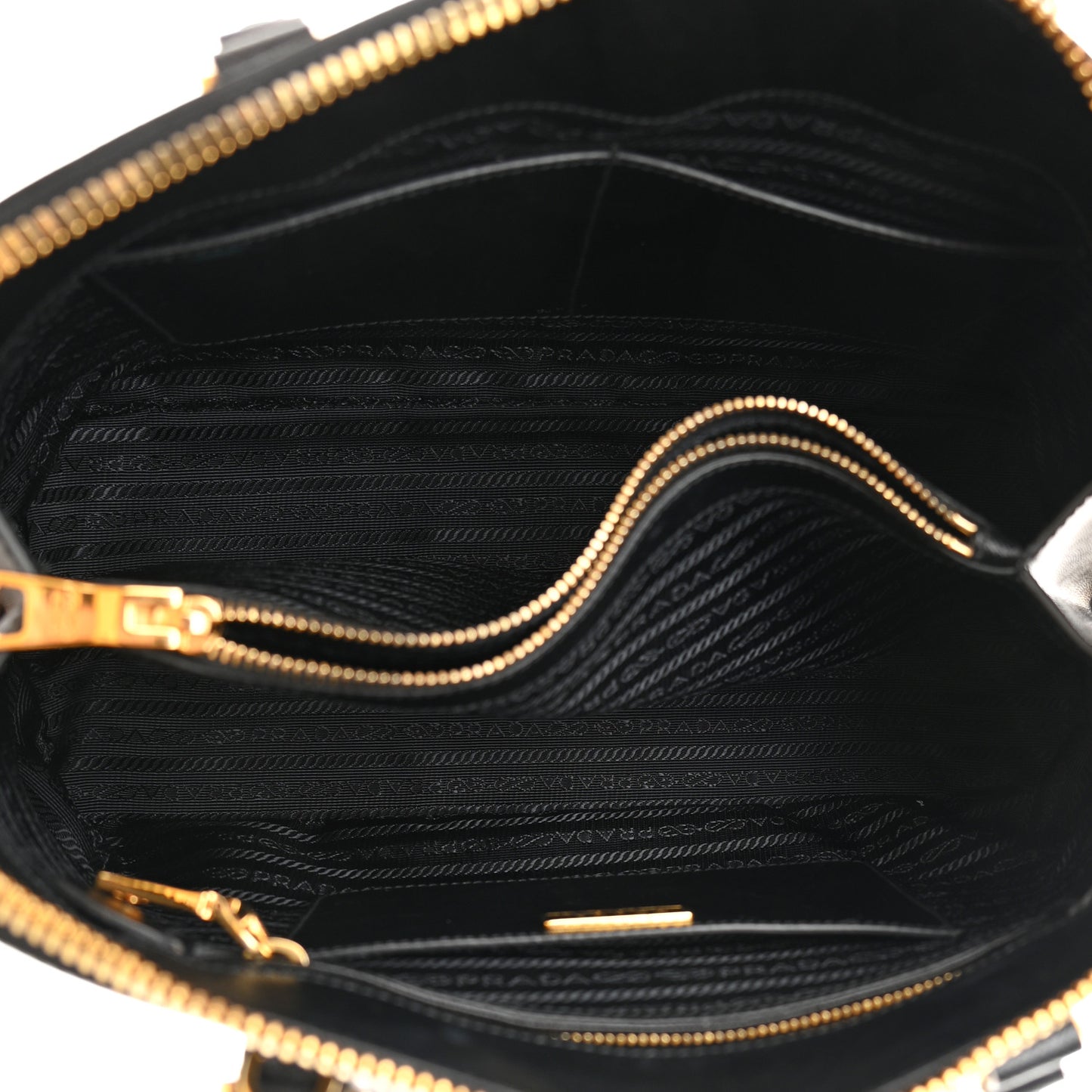 Saffiano Lux Medium Promenade Tote Black