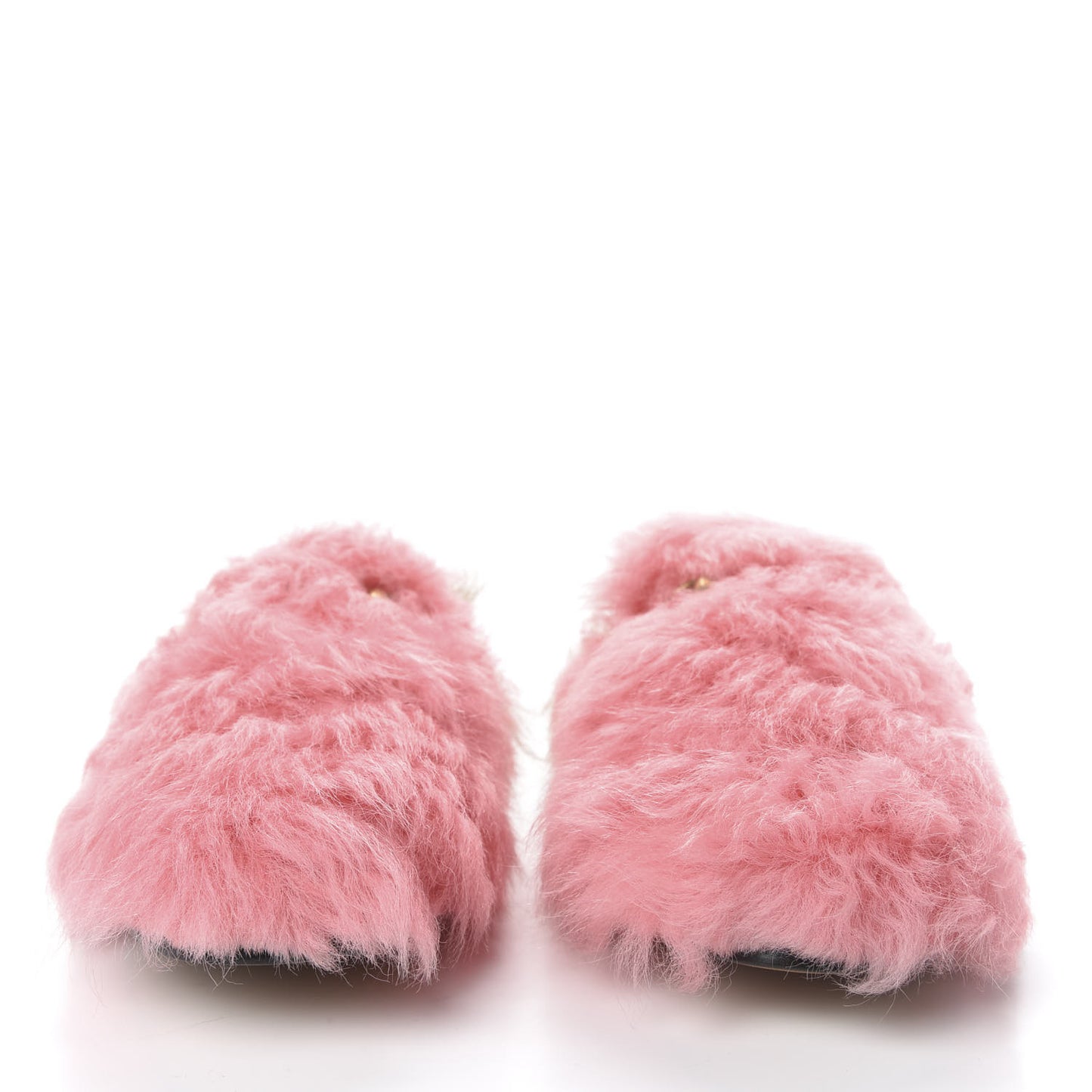 Merino Wool Womens Princetown Slippers 39 Pink