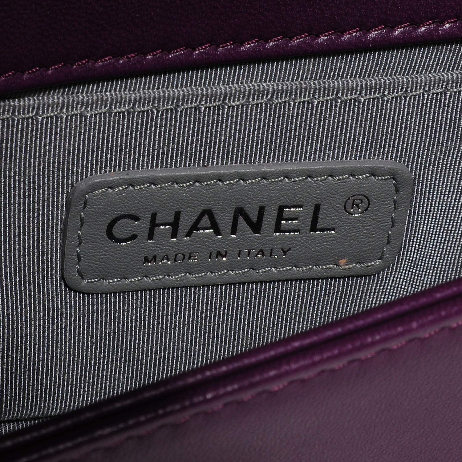 Chanel Velvet Quilted Small Boy Flap Purple 7 of 9