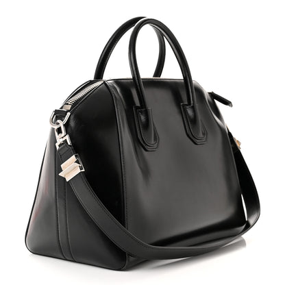 Givenchy Shiny Lord Calfskin Medium Antigona Black 3 of 11