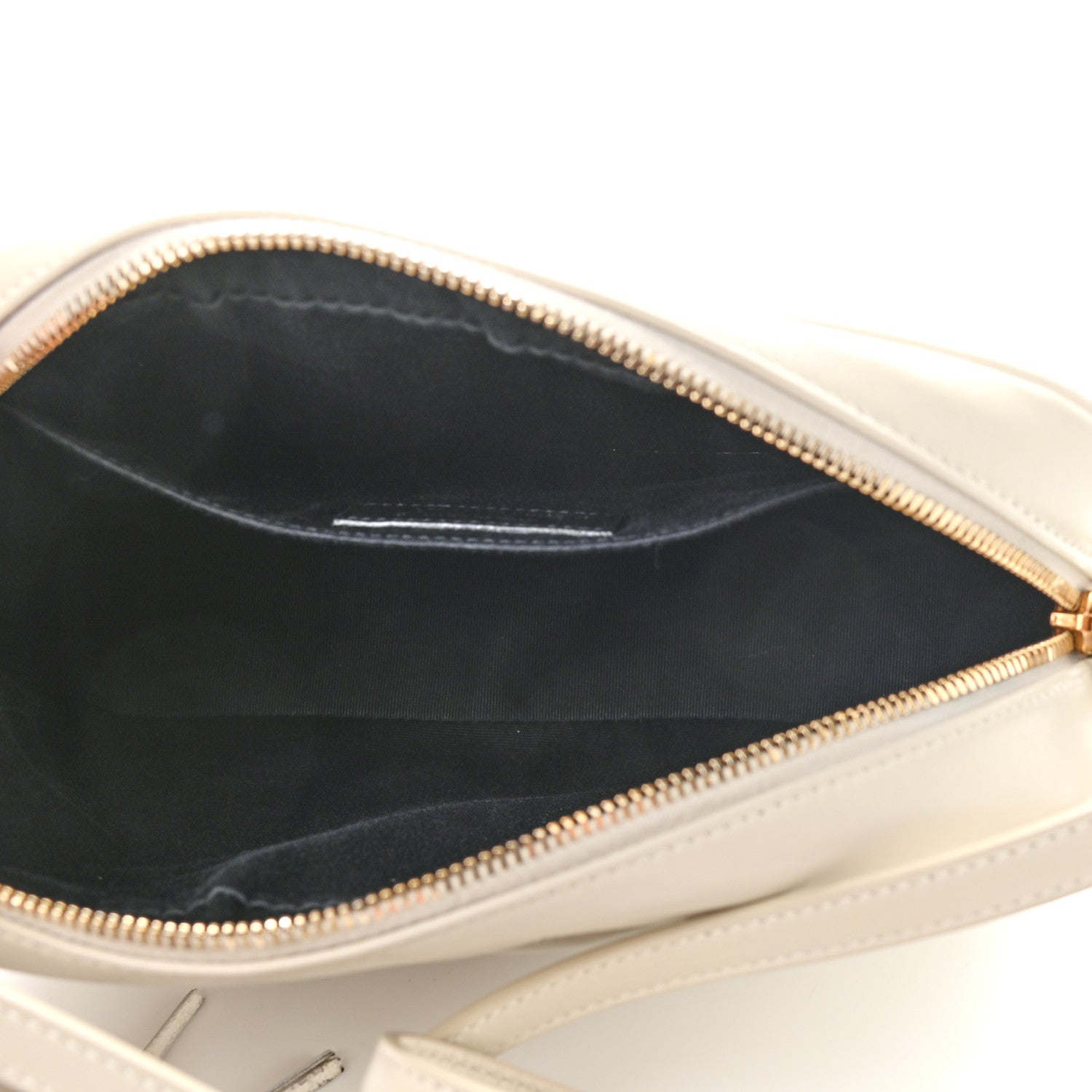 Saint Laurent Calfskin Matelasse Monogram Lou Camera Bag Crema Soft 5 of 12
